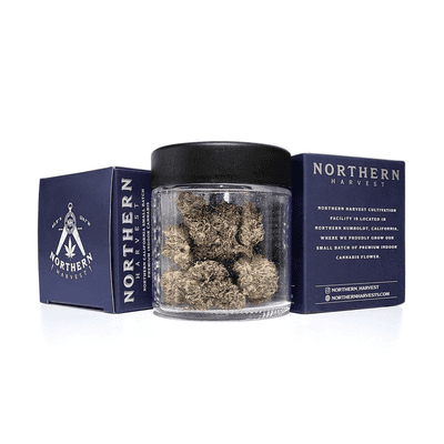 Northern Harvest Flower 3.5g Indica Platinum Gushers