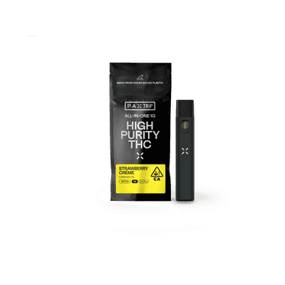 PAX Trip All-In-One High Purity THC 1g Sativa Strawberry Creme