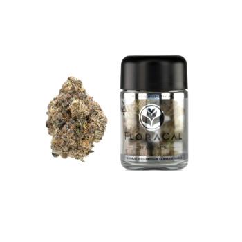 A photograph of FloraCal Flower 7g Indica Kush Mints