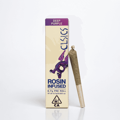 CLSICS Rosin Preroll 0.7g Indica Deep Purple