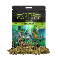 A photograph of Time Machine Flower 14g Hybrid Cereal Milk 8ct