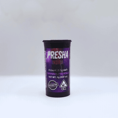 Presha Preroll 4pk Indica Standin' on Business