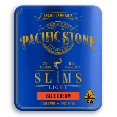 Pacific Stone Slims Light 0.35g Sativa Blue Dream 20-Pack 7.0g