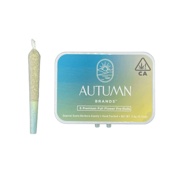 A photograph of Autumn Brands Preroll 6pk Sativa Blue Dream CBD