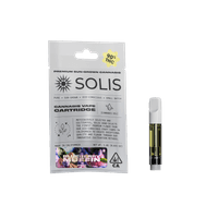 A photograph of Solis Cartridge 1g Hybrid Blueberry Muffin