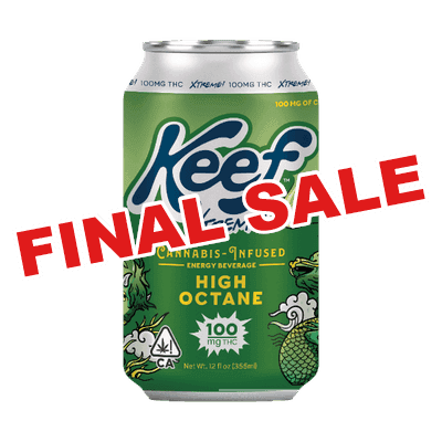 Keef 100mg High Octane with Caffeine Xtreme Classic Soda 12oz FINAL SALE DISCOUN