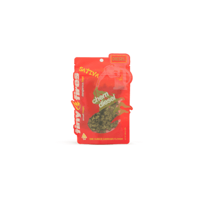 Tiny Fires Flower 28g Sativa Chem Diesel