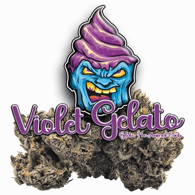Green Dragon Smalls Flower 14g Hybrid Violet Gelato