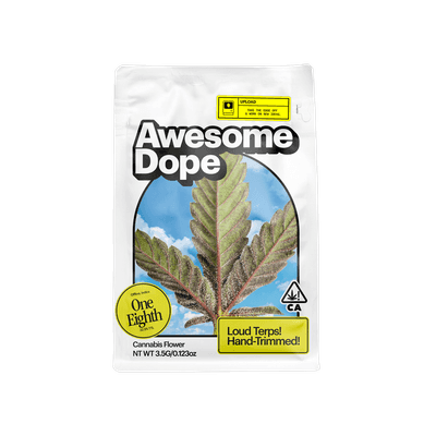 Awesome Dope Flower 3.5g Sativa Hybrid Gelato 41 x Thin Mint GSC