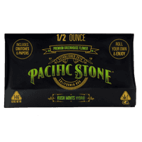 A photograph of Pacific Stone Roll Your Own Sugar Shake 14.0g Pouch Hybrid Kush Mints