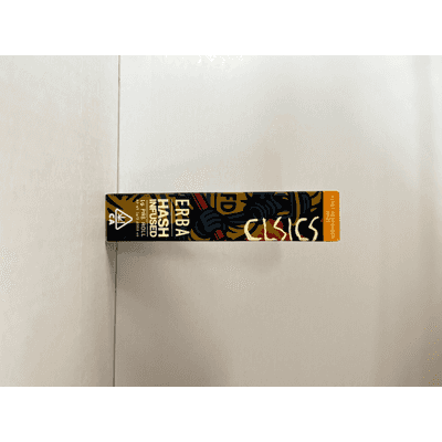CLSICS x ERBA Hash Preroll 1g Sativa First Responder Haze