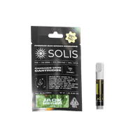 A photograph of Solis Diamond Enhanced Cartridge 1g Sativa Jack Herer