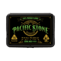 A photograph of Pacific Stone Preroll 0.5g Hybrid Cereal Milk 14-Pack 7.0g