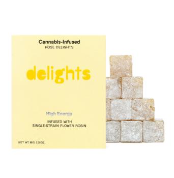 A photograph of Rose Delights High Energy - Congolese Bubblegum (S) 20pk