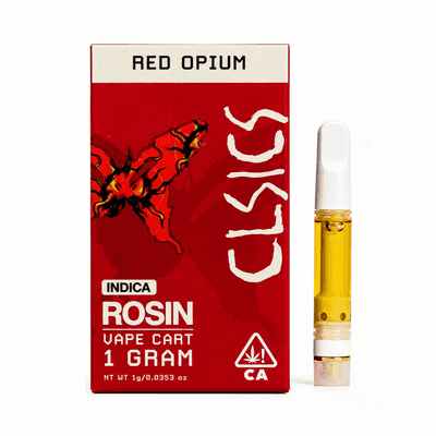 CLSICS Live Rosin Cartridge 1g Indica Red Opium