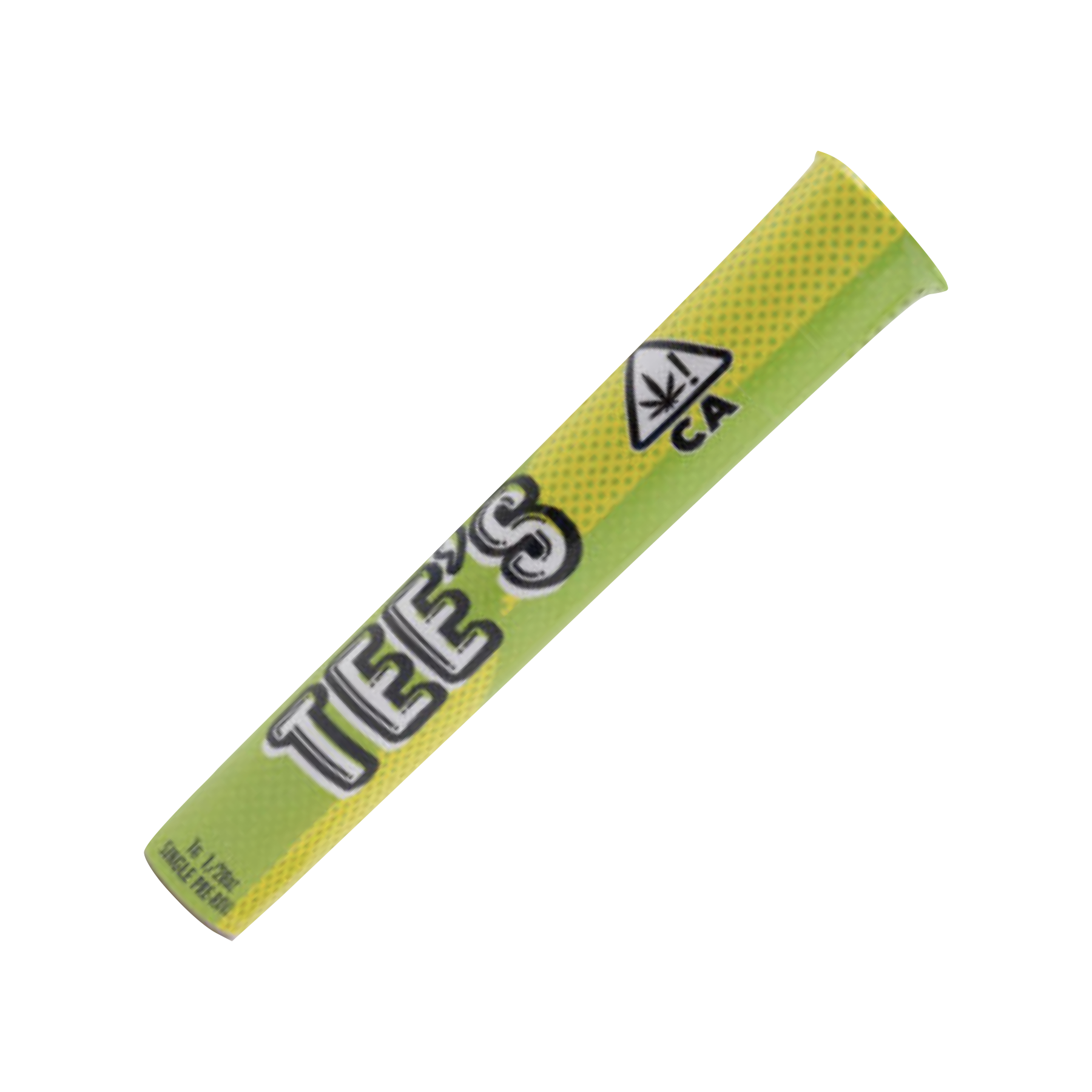 A photograph of Source Preroll Tee's 1g Lemon Cherry Gelato 1pk 50ct