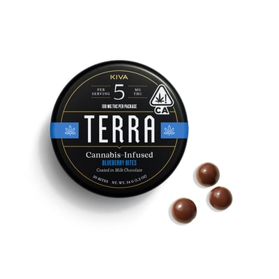 Terra Bites Milk Chocolate Blueberries