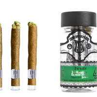 A photograph of El Blunto Especial Silver Diamond Bluntito .85g Sativa Verde 3pk 2.55g