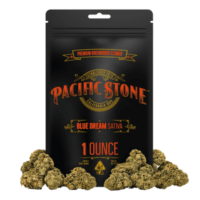 Pacific Stone Flower 28.0g Pouch Sativa Blue Dream 4ct