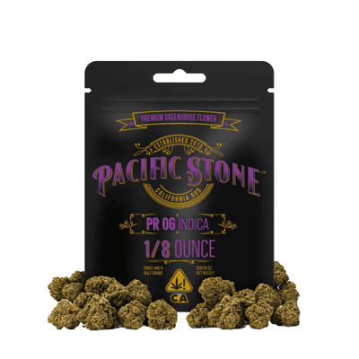 Pacific Stone Flower 3.5g Pouch Indica PR OG 16ct