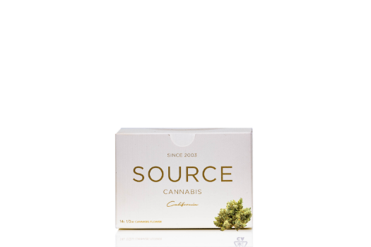 A photograph of Source Cannabis Flower 14g Sativa White Fire