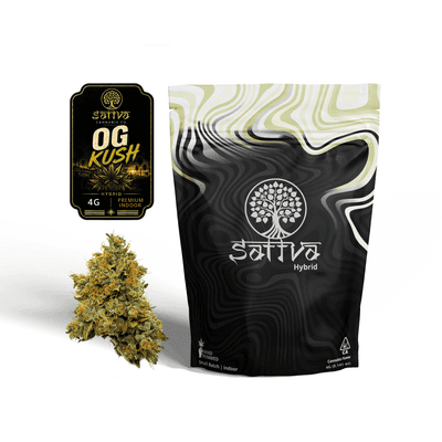 Sattva Cannabis Flower 4g Hybrid OG Kush