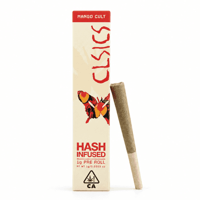 CLSICS Hash Preroll 1g Sativa Mango Cult