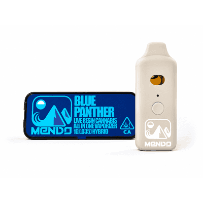 Mendo Live Resin All-In-One 1g Hybrid Blue Panther