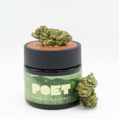 POET Flower 3.5g Sativa Bangkok Purple