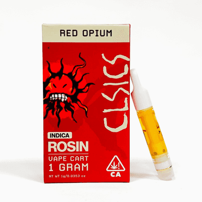 CLSICS Live Rosin Cartridge 1g Indica Red Opium