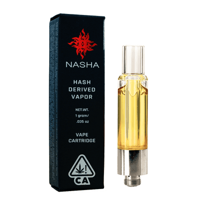 Nasha Live Rosin 510 Cartridge 1g Hybrid Honey Banana