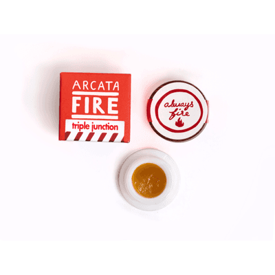 Arcata Fire 100% Live Resin Concentrate 1g Sativa Triple Junction