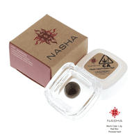 A photograph of Nasha Red Pressed 1.2g Hybrid Mochi Cake