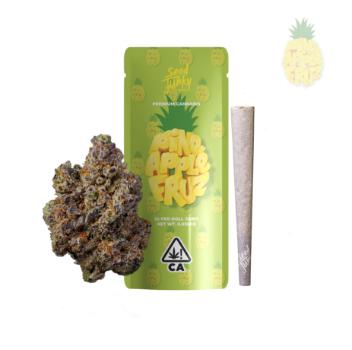 A photograph of Seed Junky Preroll 1g Joint Pineapple Fruz (S) - 24ct