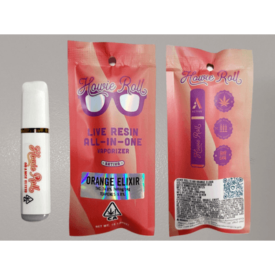 Howie Roll All-In-One Cartridge 1g Sativa Orange Elixir