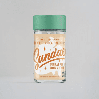 Sundae Infused Preroll 5pk 2.5g Indica Pineapple Upside Down Cake