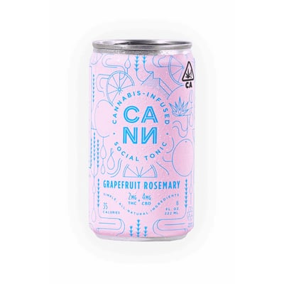 CANN Grapefruit Rosemary 6pk 8oz
