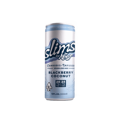 Keef Slims Blackberry Coconut 25:25mg THC:CBD 12oz