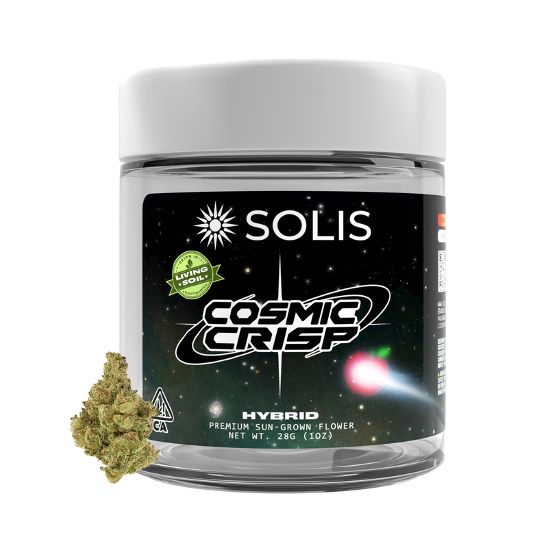 A photograph of Solis Flower 28g Hybrid Cosmic Crisp