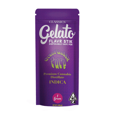 Gelato Classics All-In-One 1g Indica Grand Daddy Purp 10pk