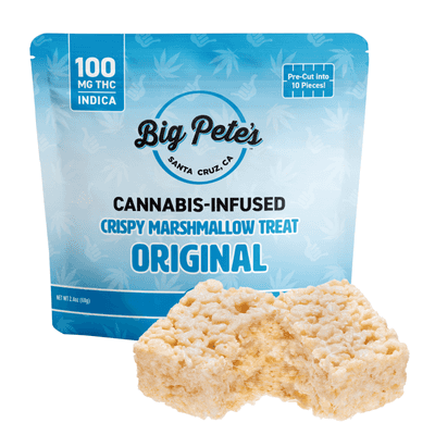 Big Pete's Original Crispy Marshmallow Treat Indica 100mg