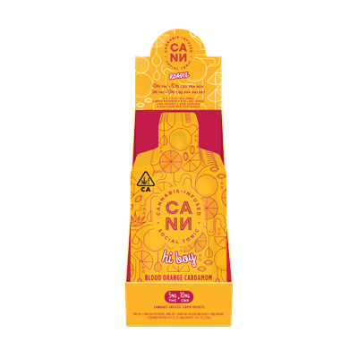 CANN Roadies Blood Orange Cardamom 5mgTHC/10mgCBD 8pk