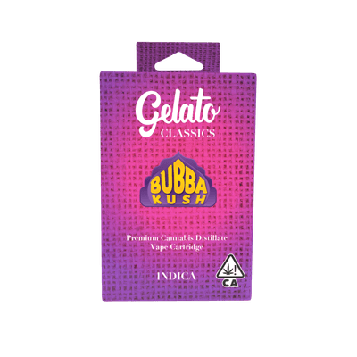 Gelato Classics Cartridge 1g Indica Bubba Kush 10pk