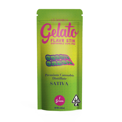 Gelato Classics All-In-One 1g Sativa Green Crack 10pk