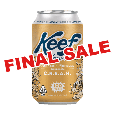 Keef 100mg C.R.E.A.M. Xtreme Classic Soda 12oz FINAL SALE DISCOUNT