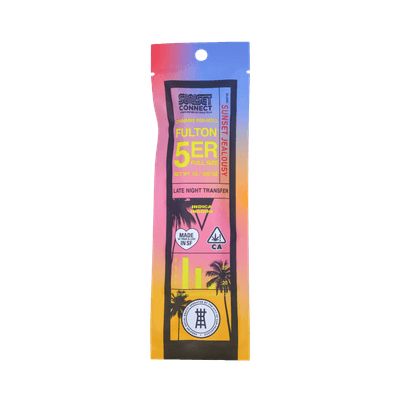 Sunset Connect Preroll 1G Fulton 5er Indica Sunset Jealousy 50ct