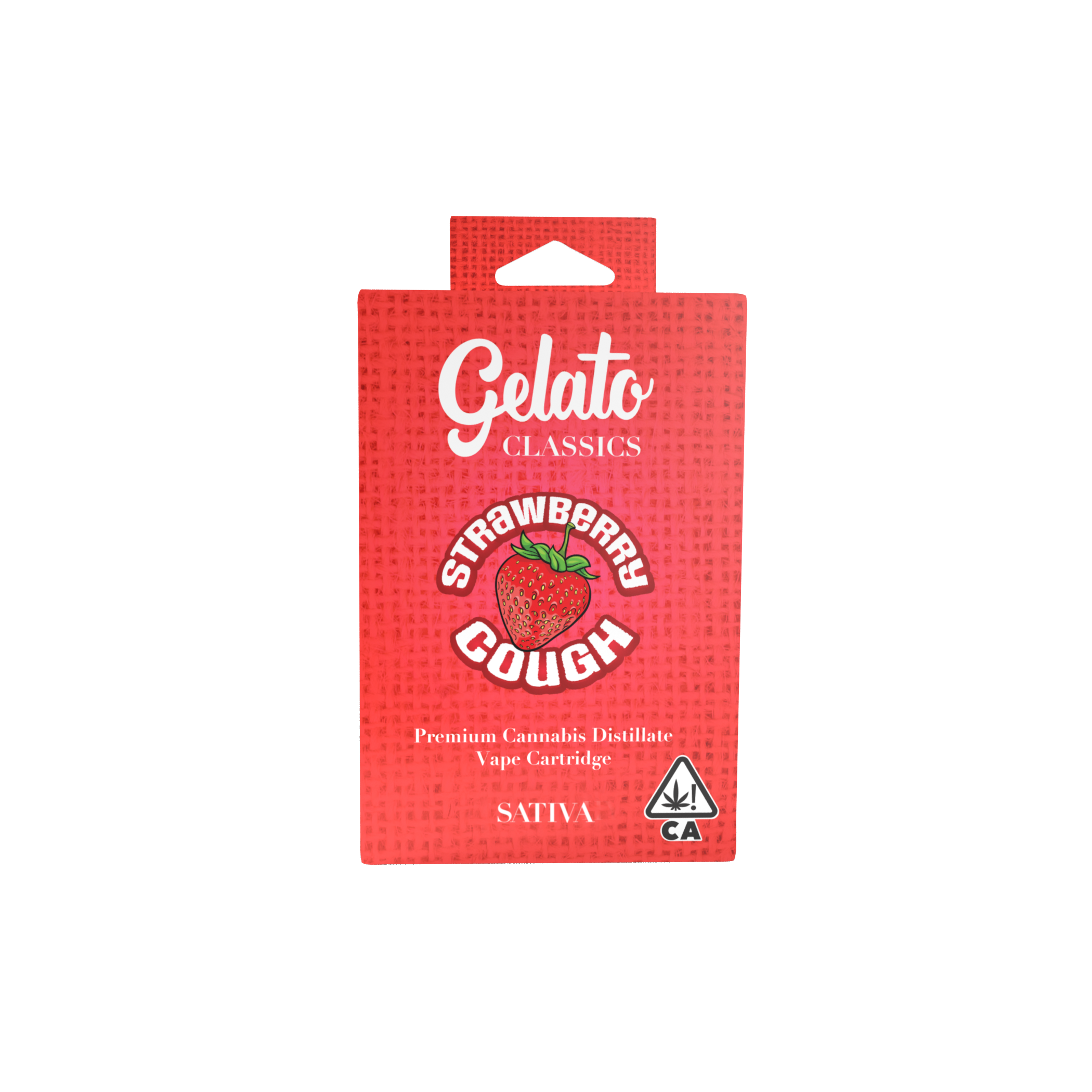 A photograph of Gelato Classics Cartridge 1g Sativa Strawberry Cough