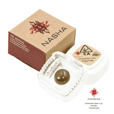 Nasha Red Pressed 1.2g Hybrid Governmint Oasis