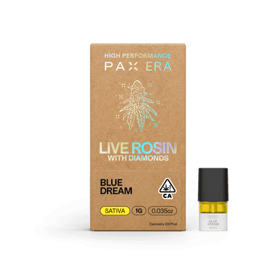 PAX Live Rosin Pod 1g Sativa Blue Dream Sycamore