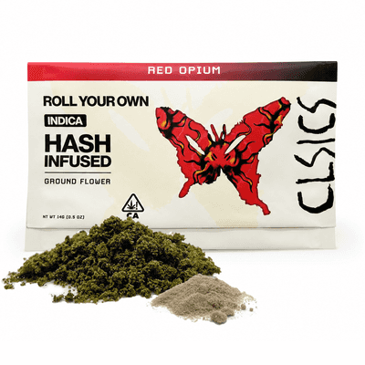 CLSICS Hash Infused Roll Your Own 14g Indica Red Opium